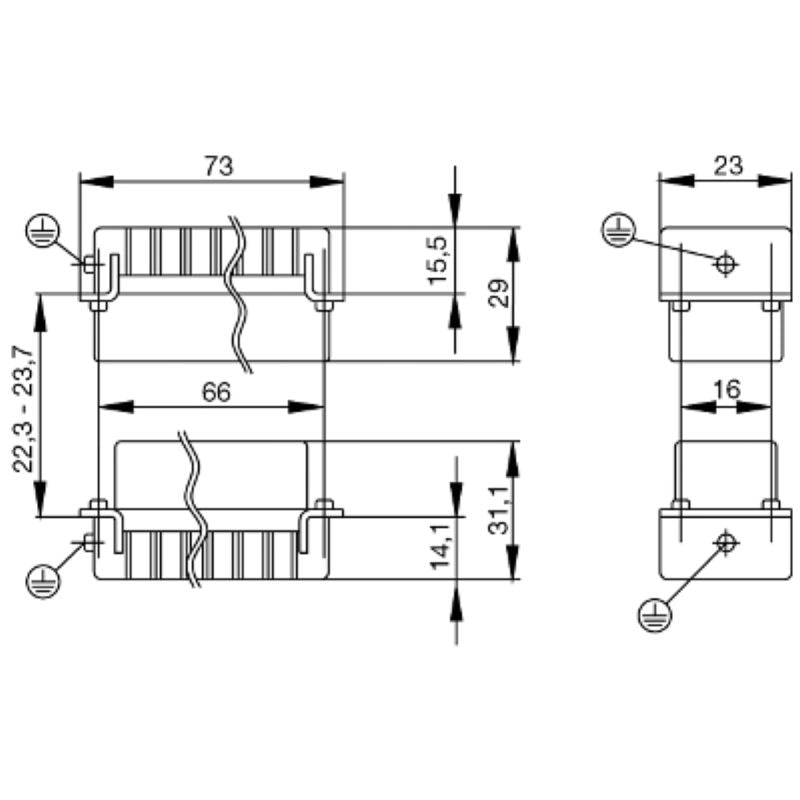 1651020000 - HDC HA 16 FS 250V High-Quality Female Insert