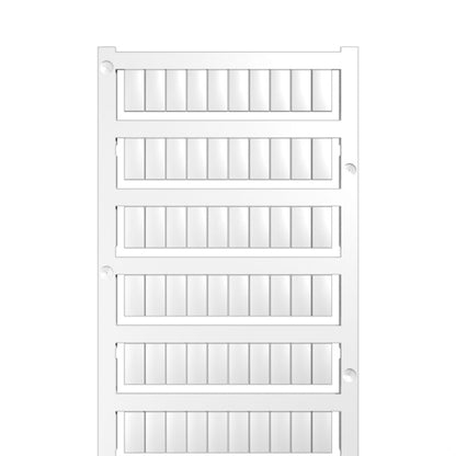 1609900000 - Weidmueller 12mm Terminal Marker, RoHS Compliant, White  (Pack of 600)