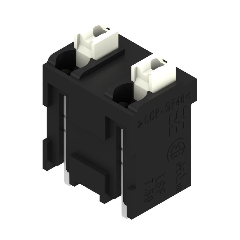 1875500000 - 7.50mm Black PCB Terminal, 180° Orientation, 1.5mm Solder Pin  (Pack of 175)