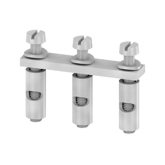 0457600000 - Grey 3-Pole Cross-Connector, 76A, 6mm Pitch, 29.8mm Width  (Pack of 50)