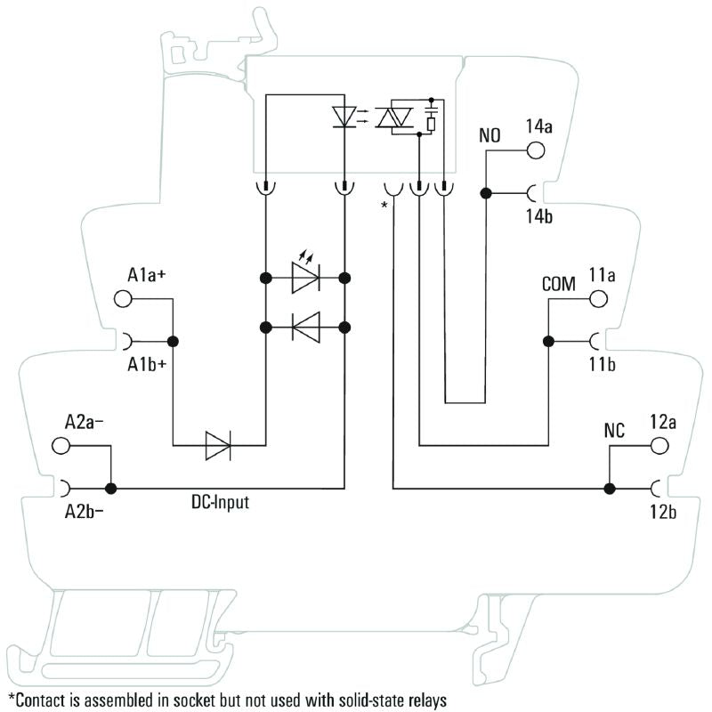 1127390000 - Solid-State Relay: 5V DC, 230VAC, 1A Control Module  (Pack of 10)