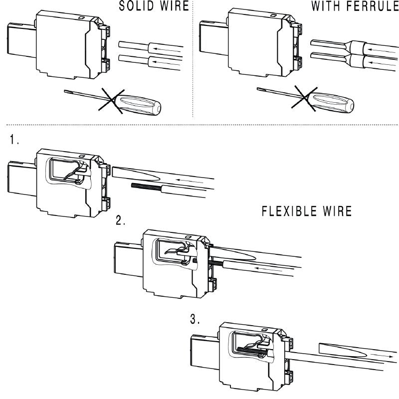 2433580000 - 3.50mm PCB Female Connector with 18 Poles and PUSH IN Mechanism  (Pack of 48)