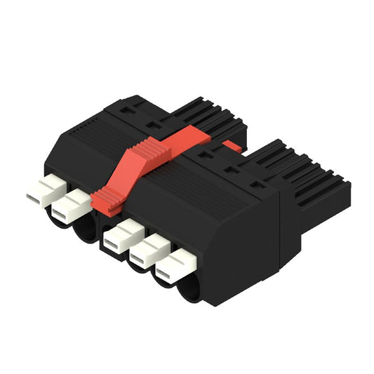 2549380000 - 5-Pole PCB Connector, 180°, Push-In, 6 mm² Clamping  (Pack of 42)