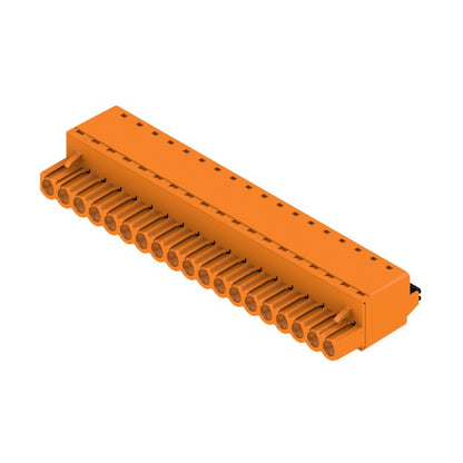 1211760000 - 180° 19-Pole Female Connector with Push-In Mechanism  (Pack of 18)