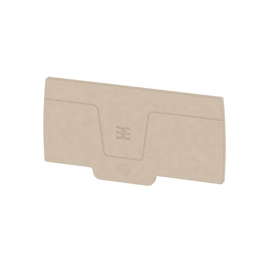 1988300000 - AEP AP12 RoHS Compliant End Plate, 46mm x 87mm, Dark Beige  (Pack of 20)