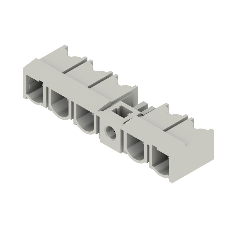 2008090000 - 5-Pole 7.62mm PCB Connector with 90° Angle and Tinned Pins  (Pack of 36)