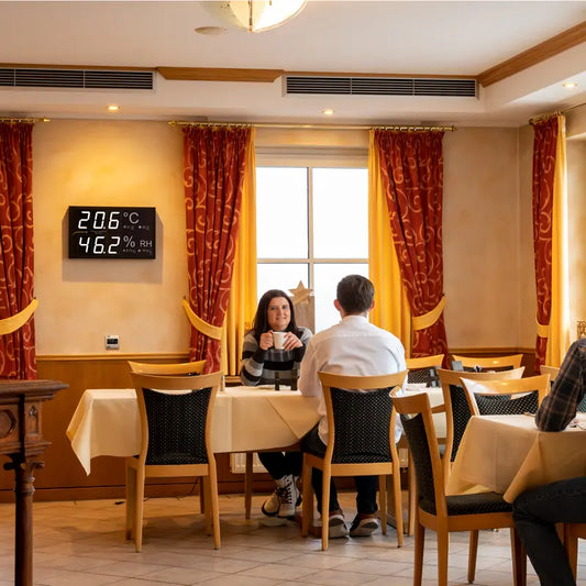 PCE-EMD 5 - Digital Psychrometer, 100mm Display, Measures Temp & Humidity