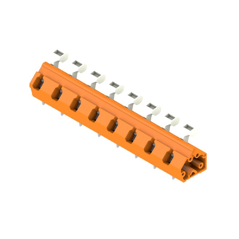 1953990000 - 10mm Spacing PCB Terminal with 8 Poles and Tension Clamp  (Pack of 100)