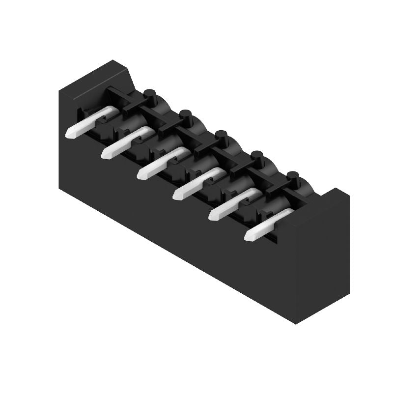 1155370000 - 6-Pole 5.08mm PCB Connector with 90° Elbow and Solder Pins  (Pack of 50)