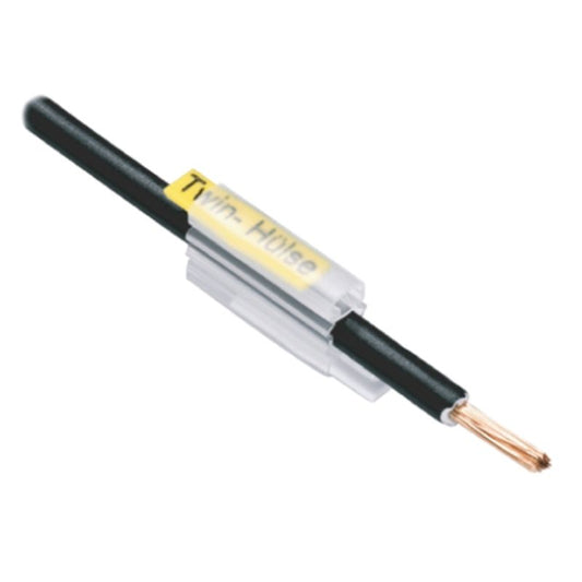 1891790000 - Transparent 5mm Socket Connector, LD Polyethylene, Twin HF  (Pack of 1000)