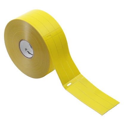 1161740000 - Yellow Polypropylene Marker, 103.8mm x 17.3mm, Thermal Transfer Ready