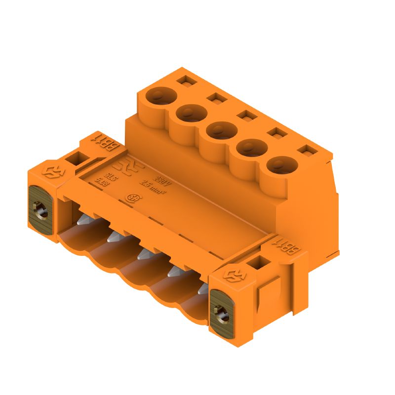 1846390000 - 5-Pole PCB Connector, 5.08mm Spacing, 400V, Boxed  (Pack of 48)