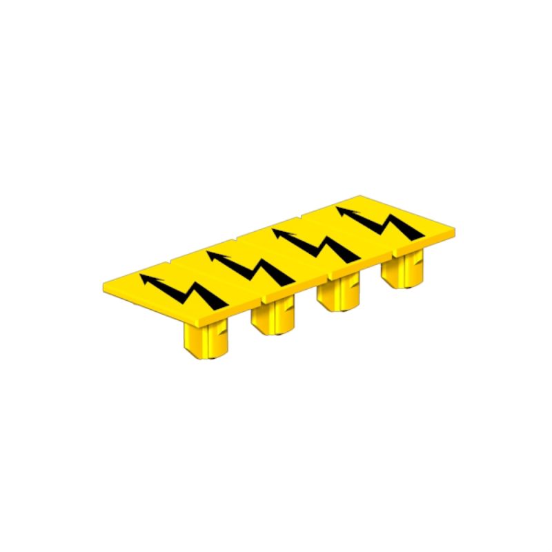 2635570000 - Compact 13mm Yellow Terminal Marker, RoHS Compliant  (Pack of 40)
