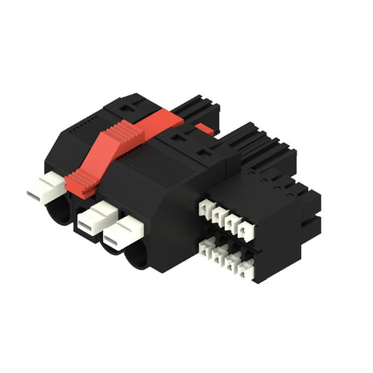 2628740000 - 3-Pole Female PCB Connector, 180° Termination, Push In  (Pack of 42)