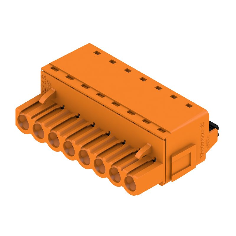 1368870000 - 180° Female PCB Plug Connector, 8 Poles, 5.08mm Pitch  (Pack of 42)