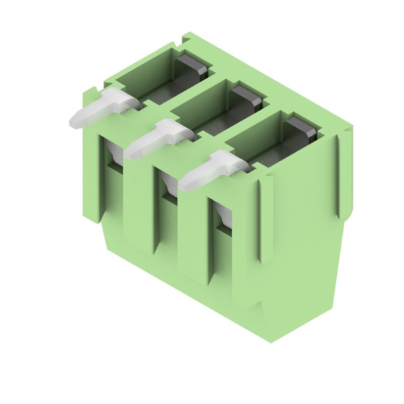 1716170000 - 5.08mm 3-Pole PCB Terminal with 180° Connection  (Pack of 500)