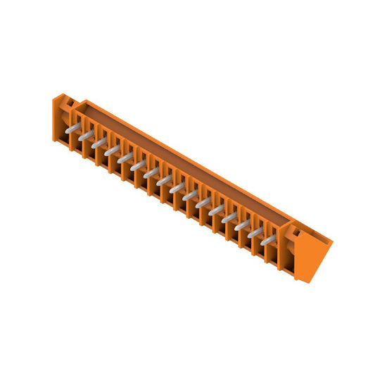 1976880000 - 3.81mm Male PCB Connector, 16 Poles, Orange Flange  (Pack of 50)