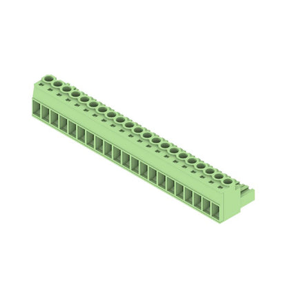 2018090000 - 5.08mm 21-Pole RoHS Female Connector, 180° Angle  (Pack of 12)