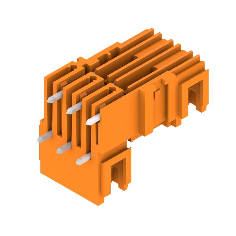 1726290000 - 5.08mm Male Header Connector, 6 Poles, 90° Angle  (Pack of 50)