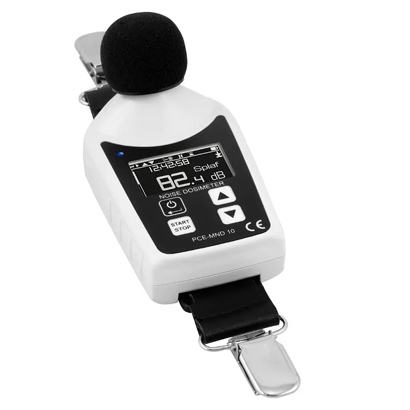 PCE-MND 10 - IEC Compliant 70-140 dB Noise Dose Meter with 15+ Hour Battery