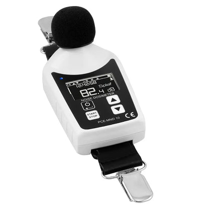 PCE-MND 10 - IEC Compliant 70-140 dB Noise Dose Meter with 15+ Hour Battery