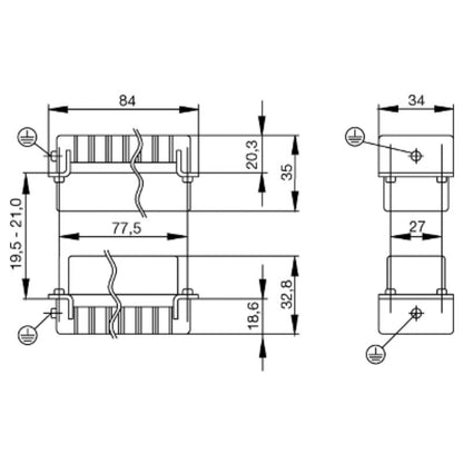 1651190000 - 72-Pole Crimp Connector, -40°C to 125°C, 250V/10A