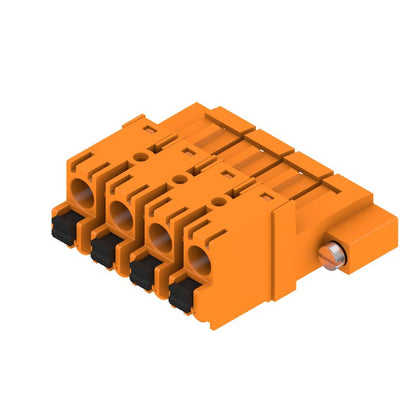 1043650000 - 7.62mm PCB Male Connector, 4 Poles, 180° Push-In  (Pack of 42)