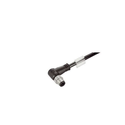 1059900050 - 5m M12 D-Code System Cable, IP67 Angled Pin, Cat.5