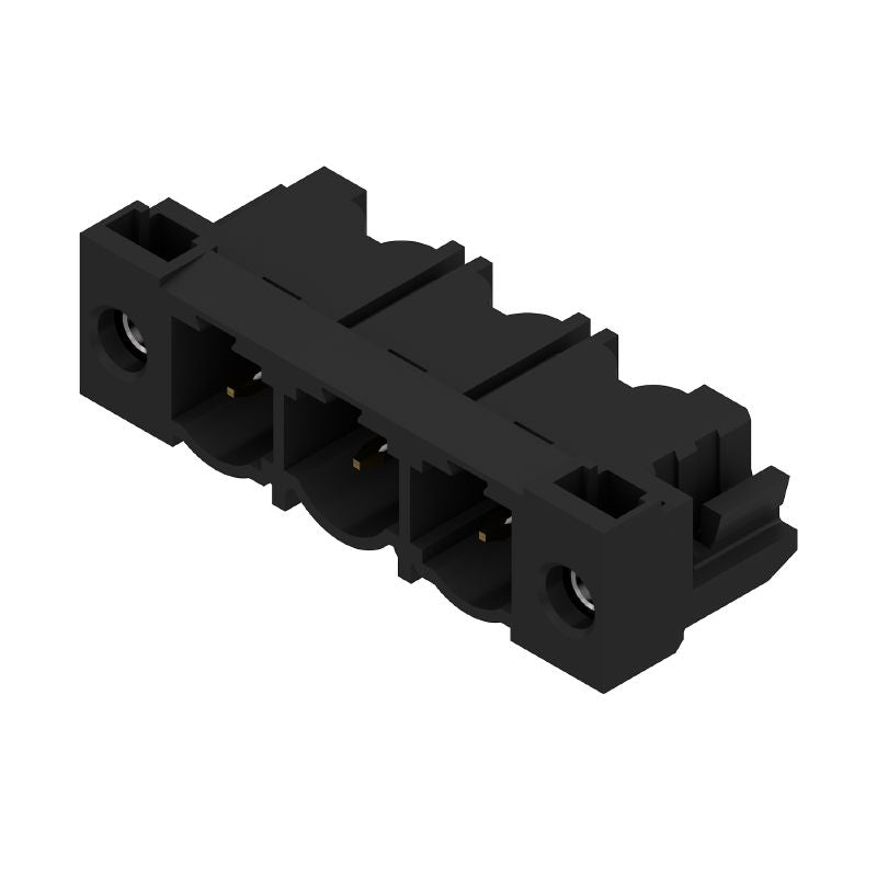 2568950000 - 7.62mm 3-Pole Gold-Plated PCB Connector, 90° Angle  (Pack of 54)