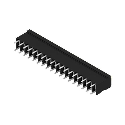 1870950000 - 3.81mm Pitch Black PCB Terminals, 18 Poles, 180° Orientation  (Pack of 8)