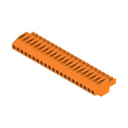 1958690000 - 5.00mm 21-Pole PCB Plug-In Connector with 270-Degree Angle  (Pack of 12)