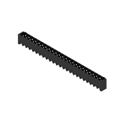 1841380000 - 24-Pole Male PCB Connector, 5mm Pitch, Black Tinned 3.2mm Pins  (Pack of 20)