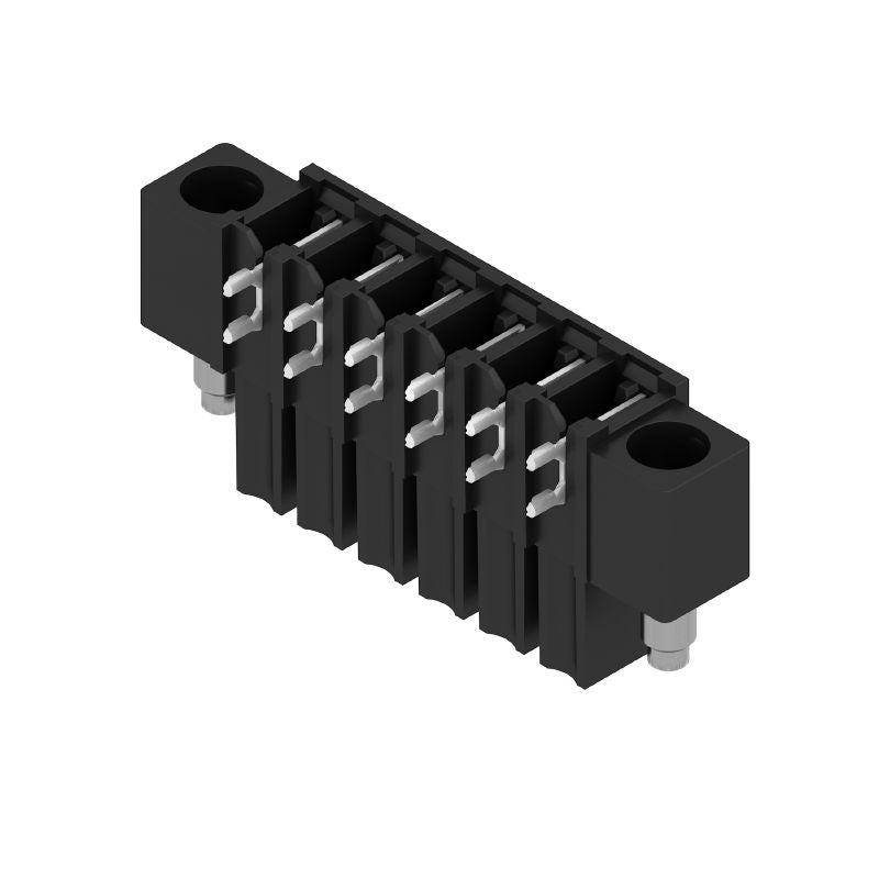 1975740000 - 3.81mm 6-Pole Black PCB Connector for THT/THR Soldering  (Pack of 50)