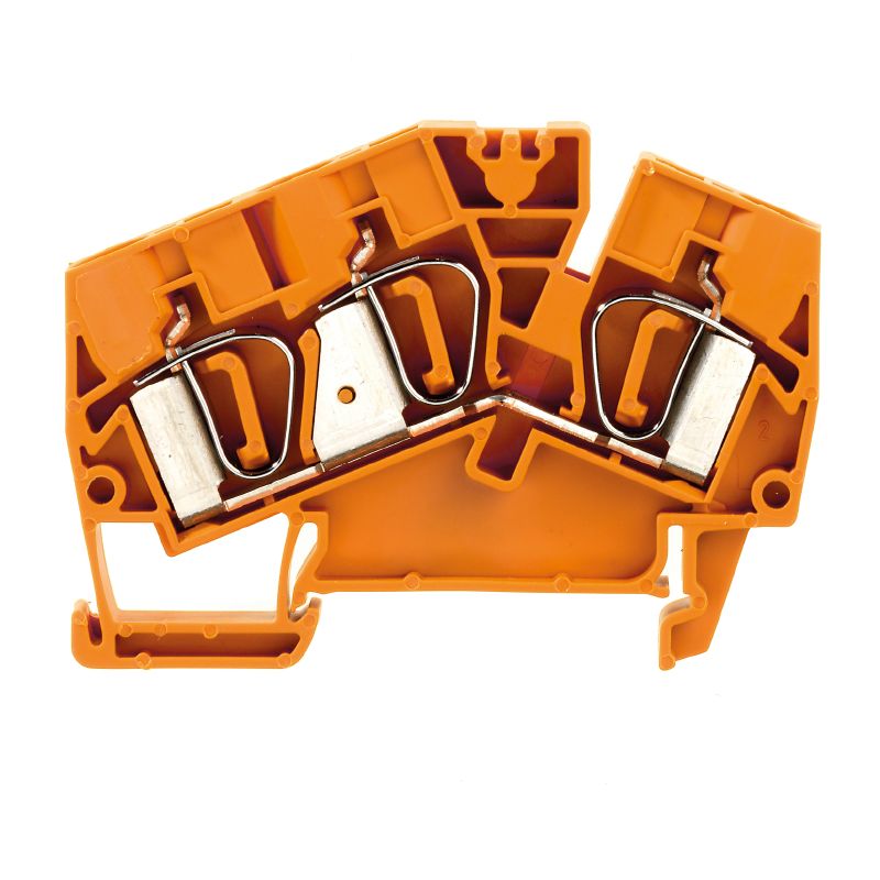 1771430000 - 800V Orange Feed-Through Terminal, 6mm², 41A Capacity  (Pack of 50)