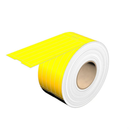 1429910000 - Yellow Vinyl Insert Marker, 90mm x 8mm, Self-Adhesive