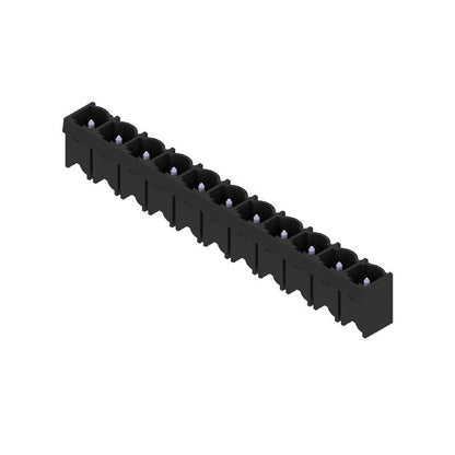 1122640000 - 11-Pole Black PCB Connector, 7.62mm Pitch, THT Solder  (Pack of 50)