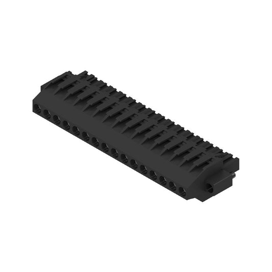 1960580000 - 16-Pole 5mm Female PCB Plug Connector, 90° Design  (Pack of 18)