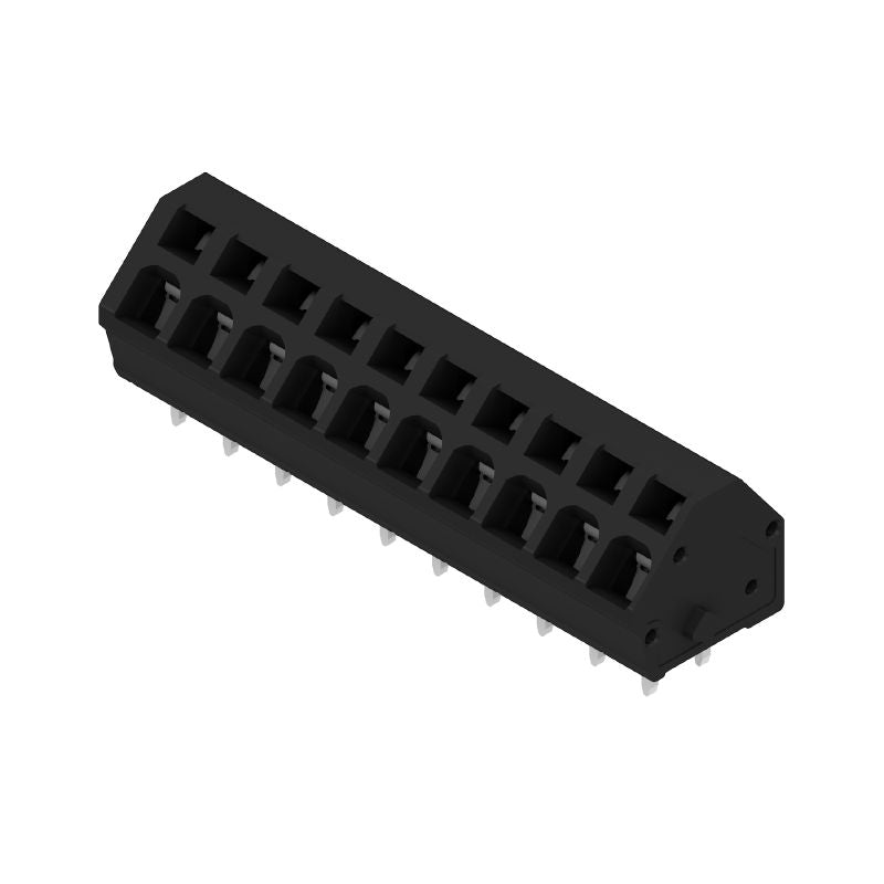 1811920000 - 5mm Pitch Terminal PCB, 10 Poles, 135° Angle, Tin Coated  (Pack of 100)