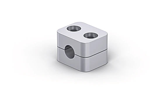 ZMSBS0001 - 12mm Anodised Aluminum Retaining Clamp with Easy Installation