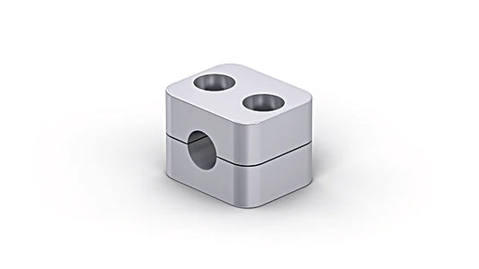 ZMSBS0001 - 12mm Anodised Aluminum Retaining Clamp with Easy Installation