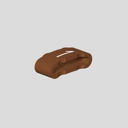 1733651506 - Brown PVC Cable Markers, RoHS Compliant, 100 Pack  (Pack of 100)