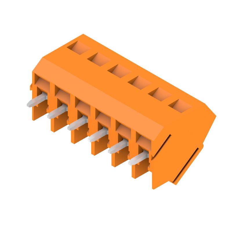 1845410000 - 5.00mm PCB Terminal 6 Poles, 135° Orientation, Tinned Contacts  (Pack of 50)