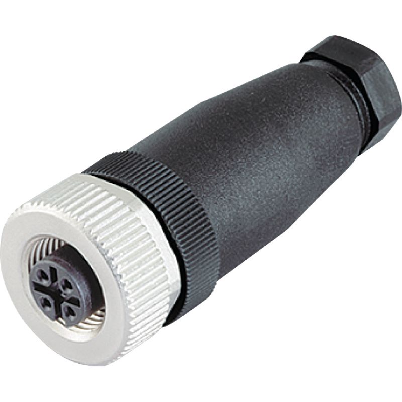 1924970000 - M12 Field Attachable Connector, IP67, 4-6mm Cable Diameter