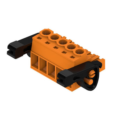 1956340000 - 5-Pole PCB Female Connector, 5mm Pitch, 180° Angle  (Pack of 48)