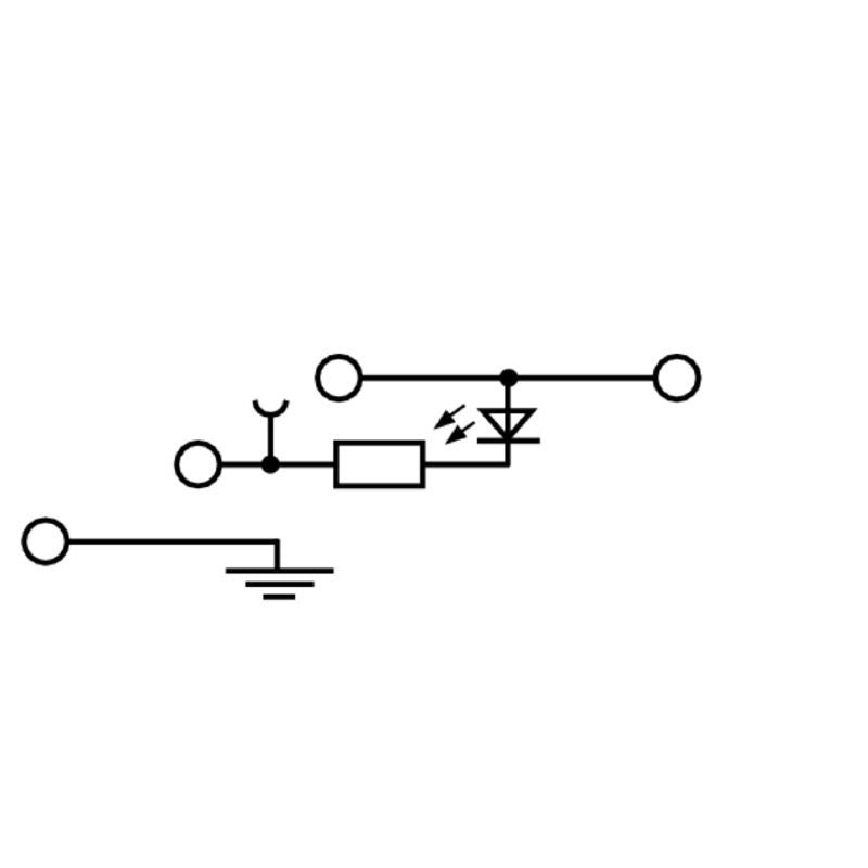 1783600000 - 3-Connection Dark Beige Terminal for 2.5 mm² Conductors  (Pack of 50)