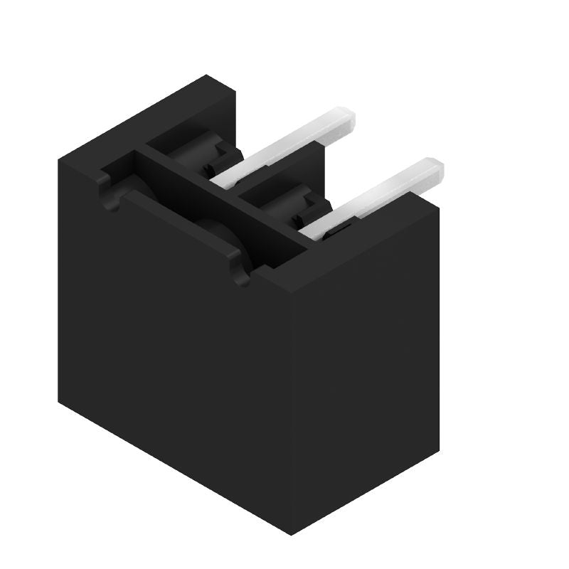 1877470000 - 5.08mm 2-Pole Black PCB Connector with 3.2mm Solder Pins  (Pack of 100)