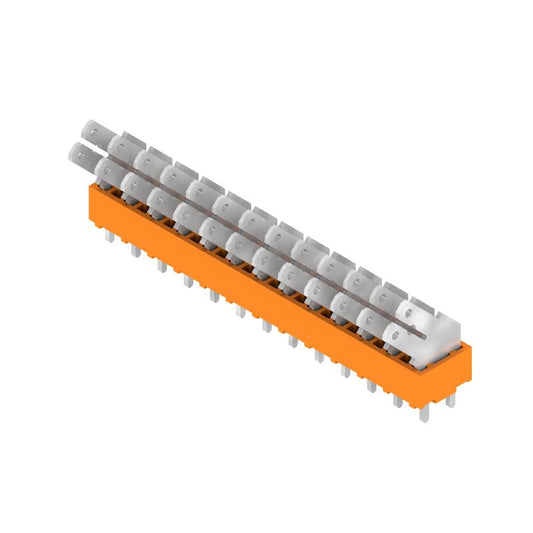 9511900000 - 5mm Circuit Board Terminals, 13 Poles, 135° Angle  (Pack of 50)