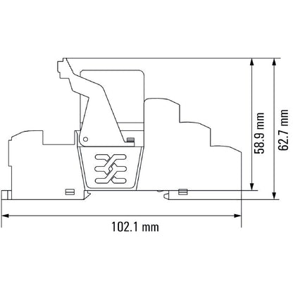 2576240000 - 24VAC Relay Module with Two CO Contacts, 5A Capacity  (Pack of 10)