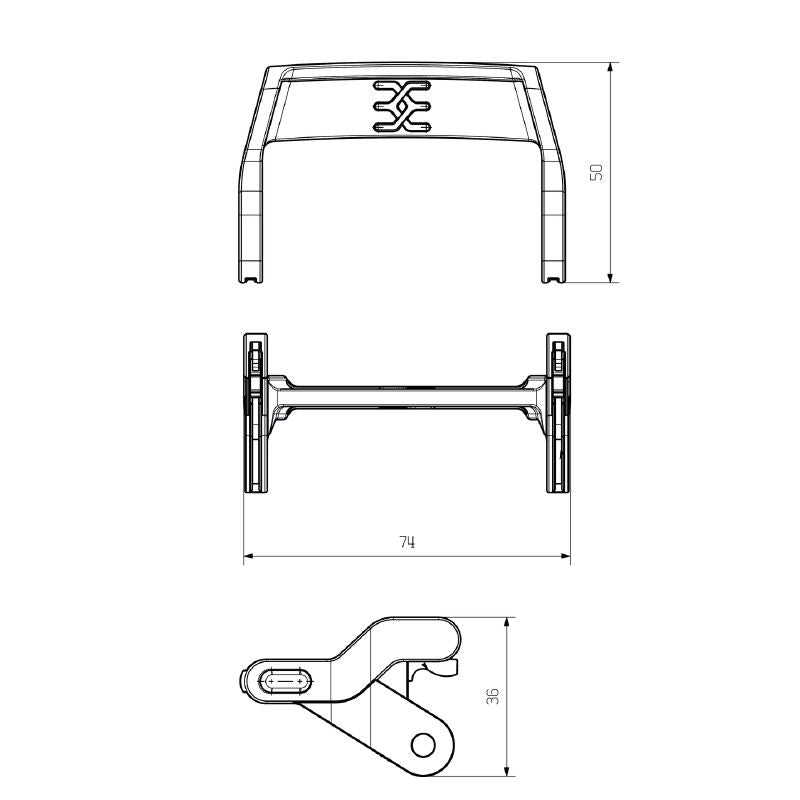 2534550000 - Heavy-Duty End-Locking Connector with ROHS Compliance  (Pack of 10)