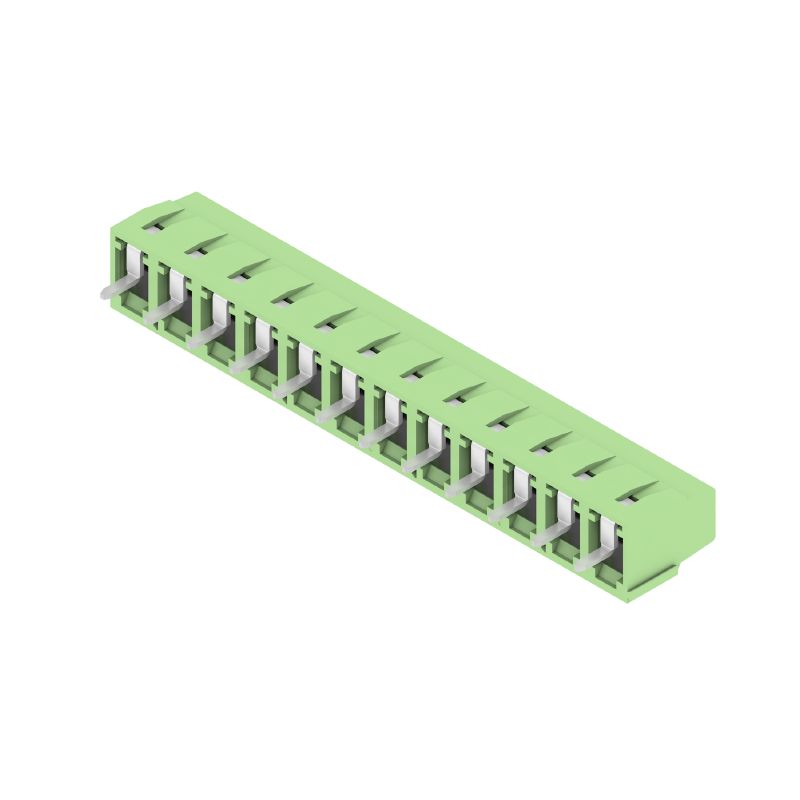 1811170000 - 12-Pole Terminal Block, 3.5mm Solder Pin, 90° Angle  (Pack of 100)